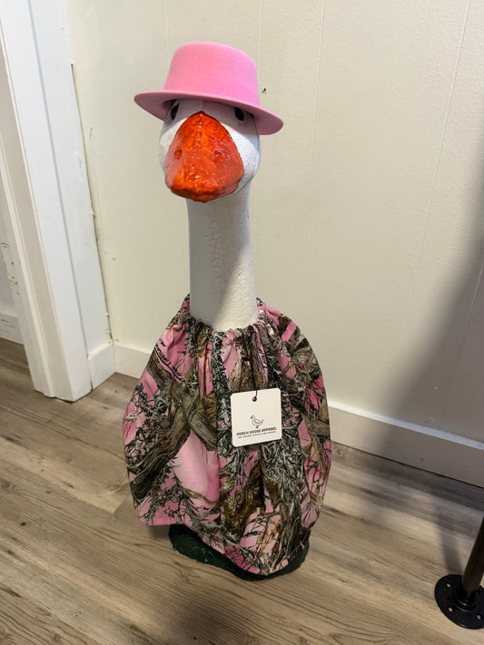 Pink Camo print with Pink hat.